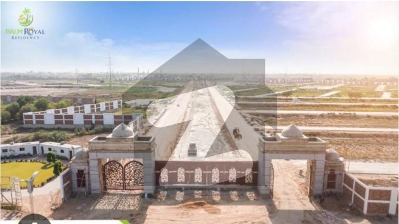 240 sq yd plot in Palm Royal Residency